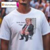 Quiet Quiet Piggy Political Cartoon Trump Toile T Shirt