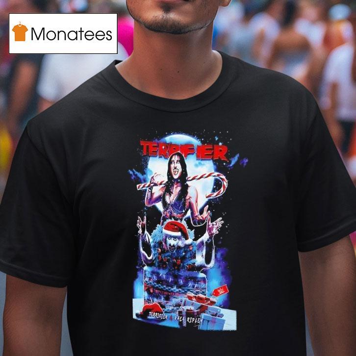 Ripple Junction Terrifier Rhea Ripley Christmas Chimney T Shirt Ripple Junction Terrifier Rhea Ripley Christmas Chimney T Shirt
