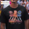 San Francisco City Sports Ers Saints Warriors Skyline Light T Shirt