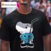 San Jose Sharks Pixar Sharkie Graphic T Shirt