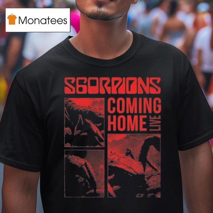 Scorpions Coming Home Live Collage T Shirt Scorpions Coming Home Live Collage T Shirt
