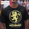 Scotland World Cup No Scotland No Party Football T Shirt