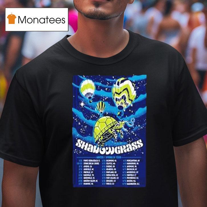 Shadowgrass Winter Spring Tour Dates T Shirt Shadowgrass Winter Spring Tour Dates T Shirt