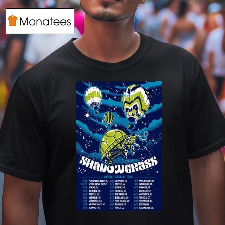 Shadowgrass Winter Spring Tour T Shirt Shadowgrass Winter Spring Tour T Shirt