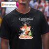 Snoopy And Charlie Brown X Denver Broncos With Christmas T Shirt