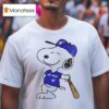 Snoopy Toronto Blue Jays X The Peanuts Fan Mlb T Shirt