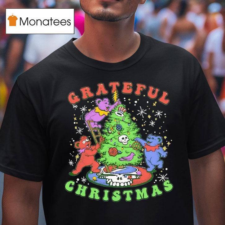 Steal Your Face Skull Grateful Dead Dancing Bears Christmas T Shirt Steal Your Face Skull Grateful Dead Dancing Bears Christmas T Shirt