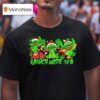 Stitch Grinch Mode On Christmas T Shirt