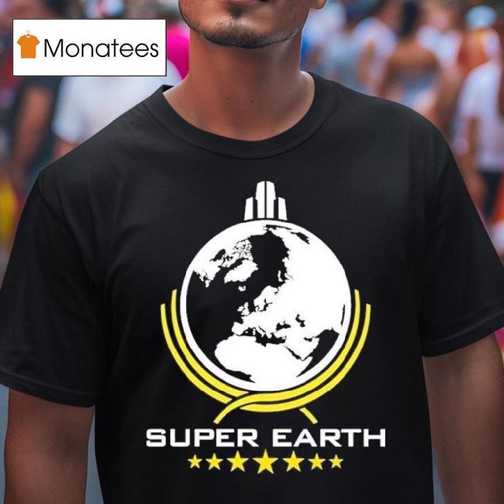 Super Earth T Shirt Super Earth T Shirt