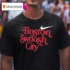 Swoosh Cities Boston T Shirt