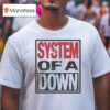 System Of A Down Triple Stack Box T Shirt