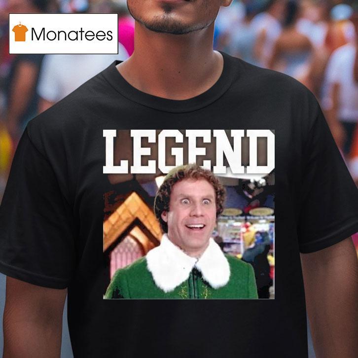 The Buddy The Elf Legend Merry Christmas T Shirt The Buddy The Elf Legend Merry Christmas T Shirt
