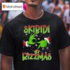 The Grinch Christmas Skibidi Rizzmas Holiday Hands T Shirt