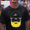 The Letterman Dave With Beard Beanie T Shirt