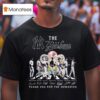 The Yankees Abbey Road Thank You For The Memories Signatures T Shirt