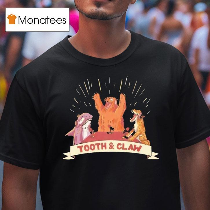 Tooth And Claw Podcast Doppleganger T Shirt Tooth And Claw Podcast Doppleganger T Shirt