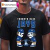 Toronto Blue Jays Peeing La Dodgers T Shirt
