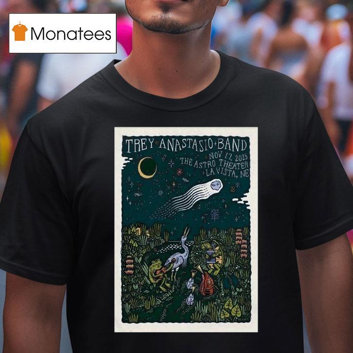 Trey Anastasio Band November In La Vista Ne T Shirt Trey Anastasio Band November In La Vista Ne T Shirt