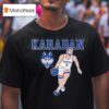 Uconn Basketball Alex Karaban Name Pose T Shirt