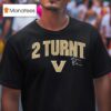 Vanderbilt Football Diego Pavia Turnt Tex T Shirt