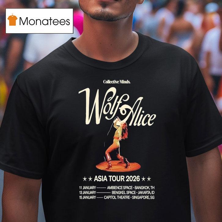Wolf Alice Asia Tour T Shirt Wolf Alice Asia Tour T Shirt