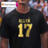 Wyoming Cowboys Josh Allen Signature T Shirt