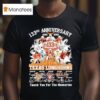 Rd Anniversary Of The Texas Longhorns Thank You For The Memories Signatures Players T Shirt