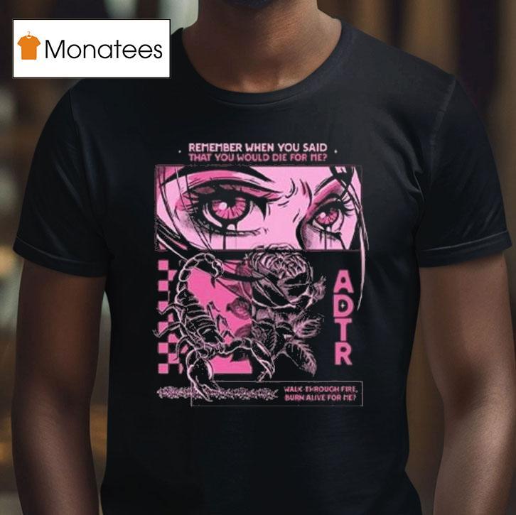 A Day To Remember Scorpion T Shirt A Day To Remember Scorpion T Shirt