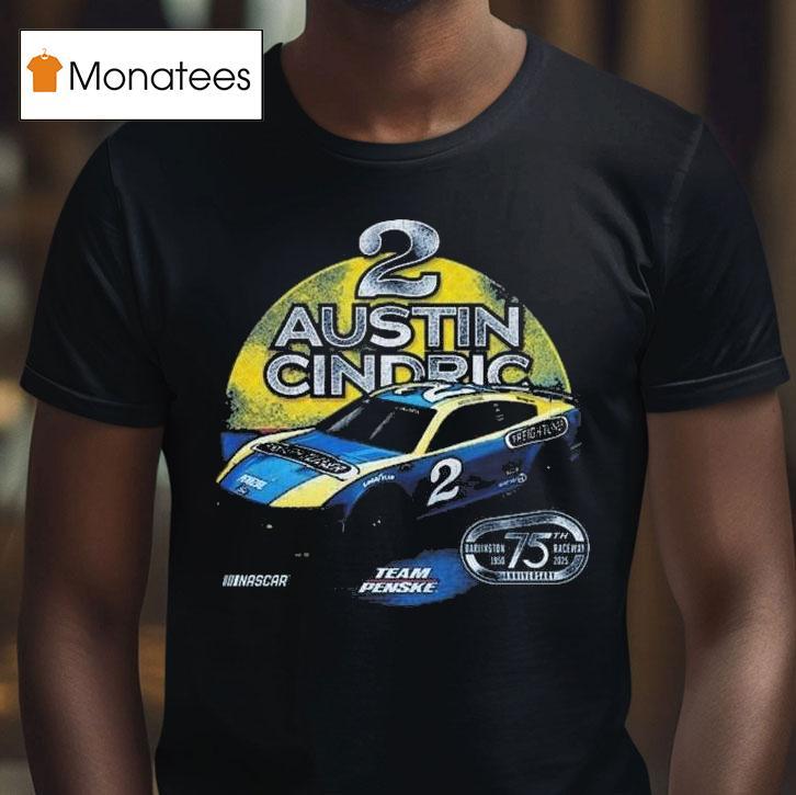 Austin Cindric Team Penske Royal Freightliner Car T Shirt Austin Cindric Team Penske Royal Freightliner Car T Shirt