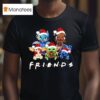 Baby Yoda Stitch Groot Toothless Gizmo Friends Christmas T Shirt