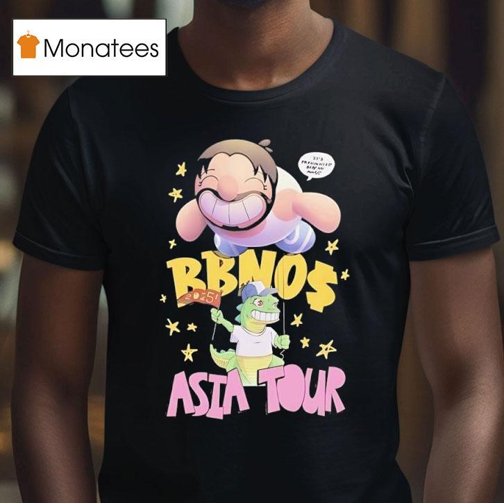 Bbnos It S Pronounced Baby No Money Asia Tour T Shirt Bbnos It S Pronounced Baby No Money Asia Tour T Shirt