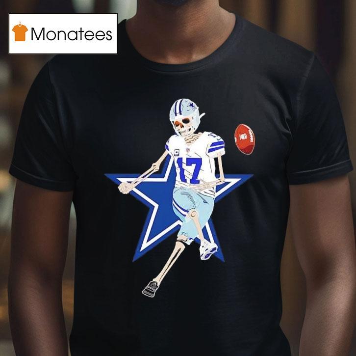 Brandon Aubrey Dallas Cowboys Skeleton T Shirt Brandon Aubrey Dallas Cowboys Skeleton T Shirt