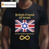 British Friend Of Israel On The Autism Spectrum T Shirt