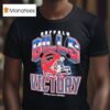 Buffalo Bills Football Road To Victory Helmet Logo T Shirt