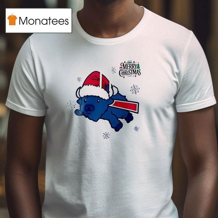 Buffalo Bills Merry Christmas Go Bills T Shirt Buffalo Bills Merry Christmas Go Bills T Shirt