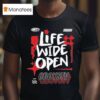 Cboystv Life Wide Open Graphic T Shirt