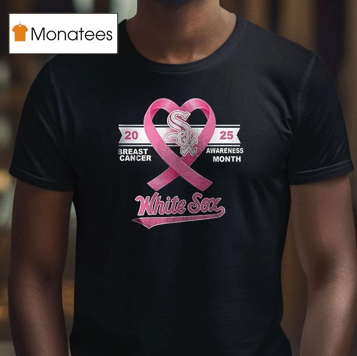 Chicago White Sox Strike Out Breast Cancer T Shirt Chicago White Sox Strike Out Breast Cancer T Shirt