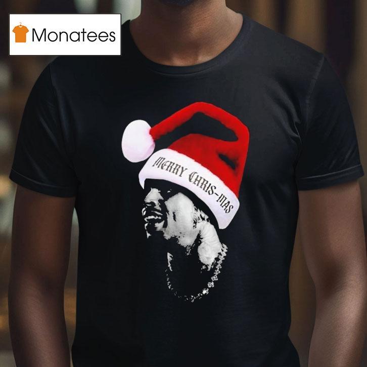 Chris Brown Merry Chris Mas Big Head T Shirt Chris Brown Merry Chris Mas Big Head T Shirt