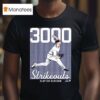 Clayton Kershaw Strikeouts T Shirt