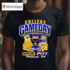 College Gameday Notre Dame Vs Pitt Panthers Ticket Crew T Shirt