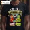 College Gameday Usc Vs Oregon Ticket Live From Eugene Helme T Shirt