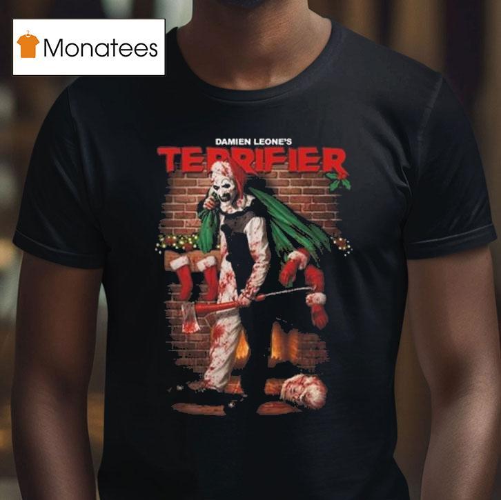 Damien Leone S Terrifier A Christmas T Shirt Damien Leone S Terrifier A Christmas T Shirt
