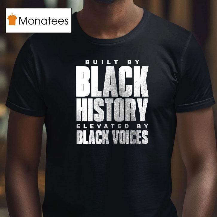 Denver Nuggets Built By Black History Elevated By Black Voices T Shirt Denver Nuggets Built By Black History Elevated By Black Voices T Shirt