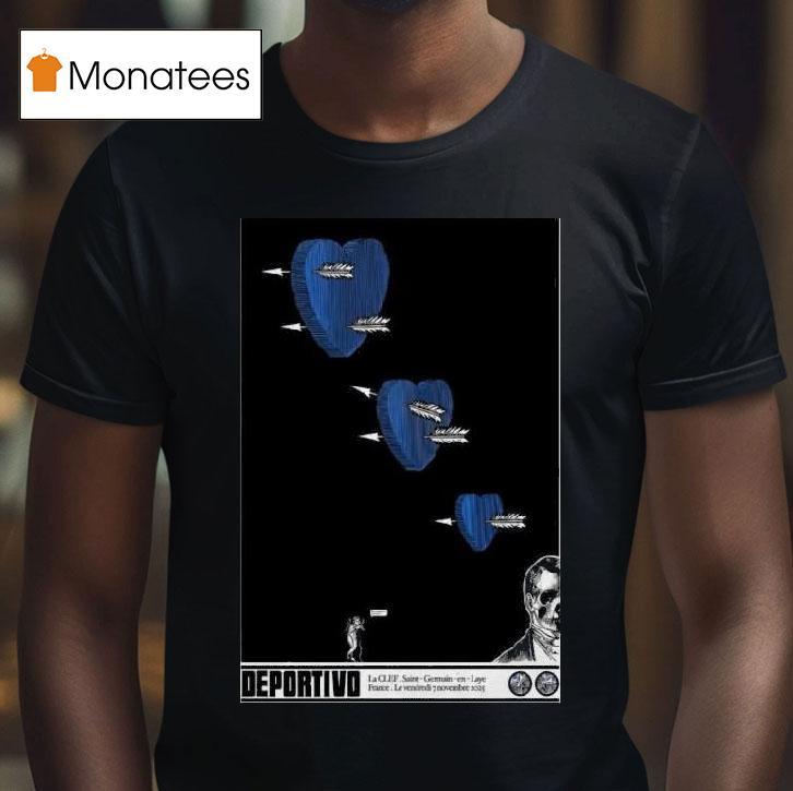 Deportivo Saint Germain En Laye France November T Shirt Deportivo Saint Germain En Laye France November T Shirt