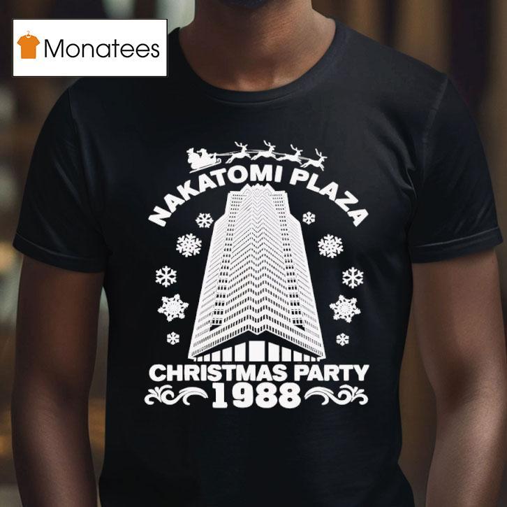 Die Hard Nakatomi Plaza Christmas Party T Shirt Die Hard Nakatomi Plaza Christmas Party T Shirt