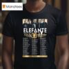 Elefante Tour Anniversary T Shirt