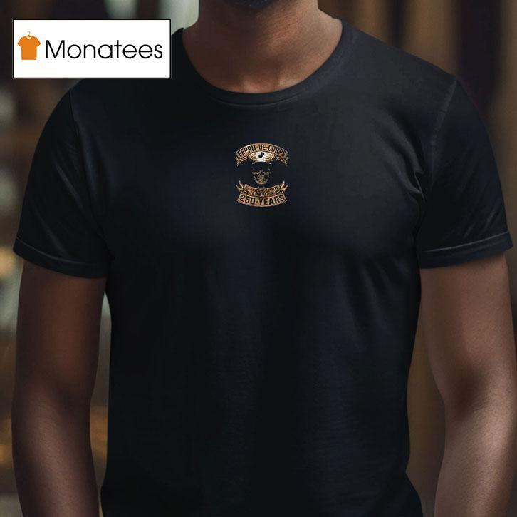 Esprit De Corps Unwavering Loyalty To Our Nation Years Skeleton T Shirt Esprit De Corps Unwavering Loyalty To Our Nation Years Skeleton T Shirt