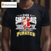 Even Santa Claus Cheers For Pittsburgh Pirates Christmas T Shirt