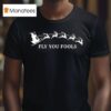 Fly You Fools Funny Christmas Lotr T Shirt