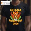 Ghana World Cup Graphic T Shirt